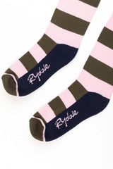 Rydale Ladies Broadstripe Knee Length Riding Socks