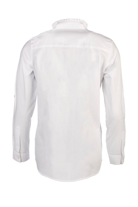 Rydale Ladies Overhead Ruffled Shirt - Ivy