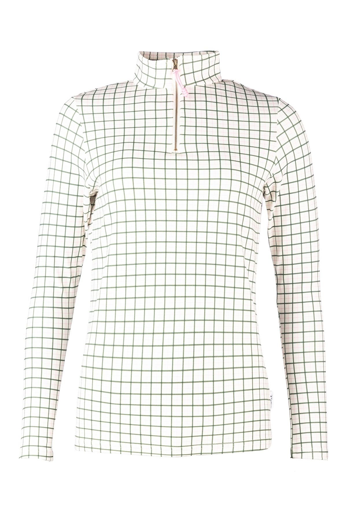 Rydale Ladies Long Sleeved 1/4 Zip Top - Foxholes