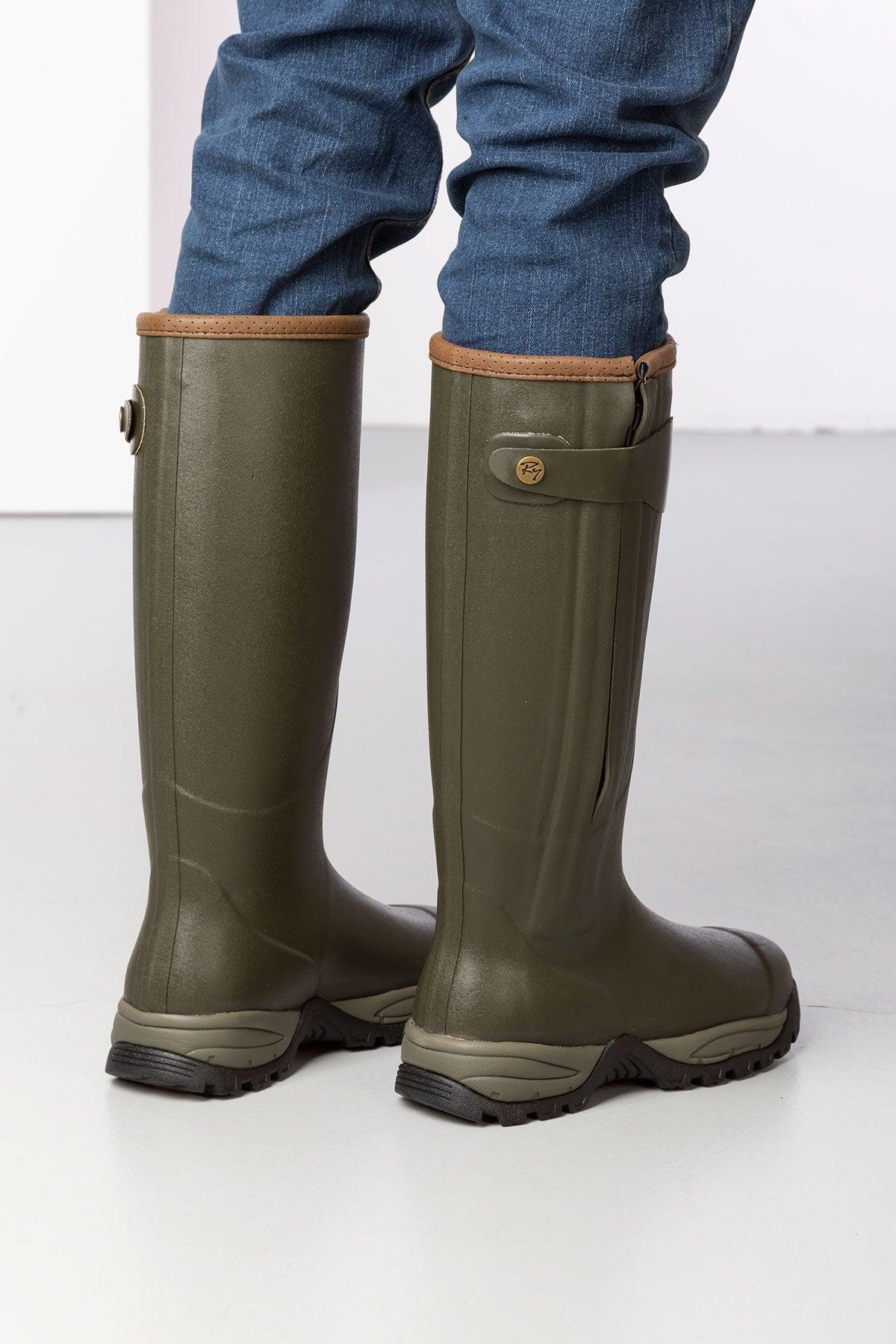 Rydale Men's Neoprene Lined Wellington Boots - Gransmoor