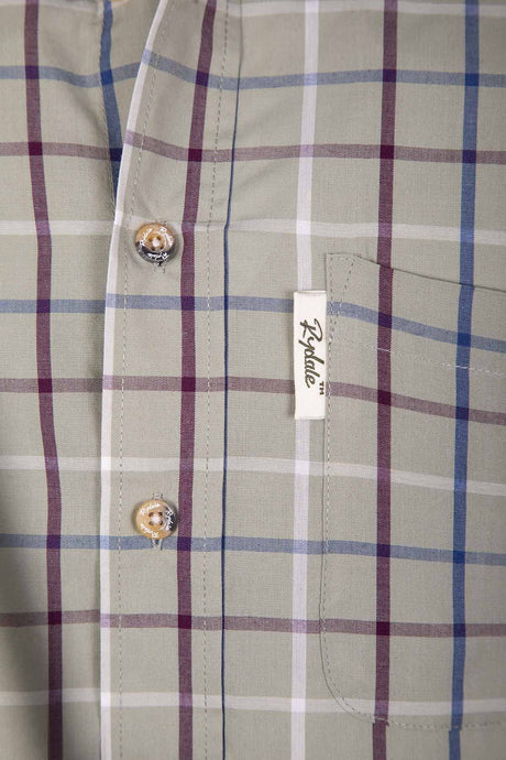Rydale Men's Short Sleeved Check Shirt