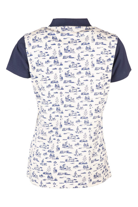 Rydale Ladies Equestrian Life Sash Polo Shirt