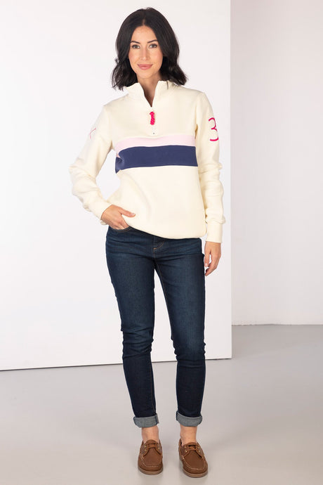 Rydale Ladies Stripe Sweatshirt - Bramham