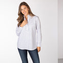 Rydale Ladies Hannah Overhead Ruffled Shirt - Ellie