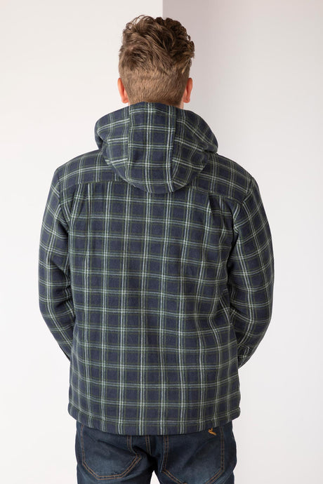 Rydale Men's Hooded Fleece Overshirt - Ulrome