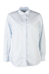 Rydale Ladies Oxford Cotton Ruffled Shirt - Ivy
