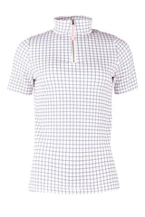 Rydale Ladies Short Sleeved 1/4 Zip Top - Foxholes