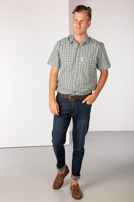 Rydale Men's Short Sleeved Check Shirts