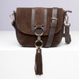 Rydale Ladies Suede Cross Body Bag - Helmsley
