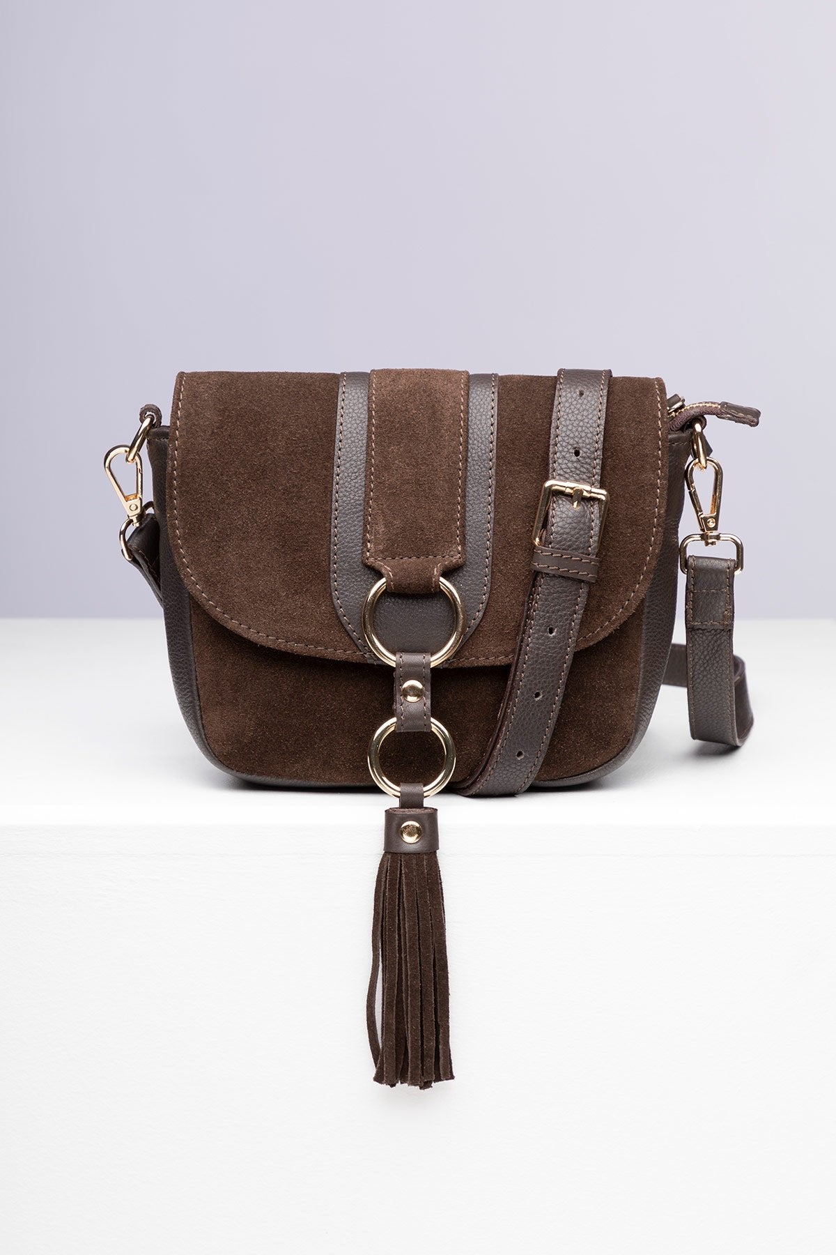 Rydale Ladies Suede Cross Body Bag - Helmsley