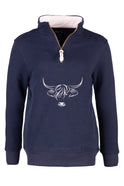 Rydale Girls Quarter Zip Sweatshirt - Byland