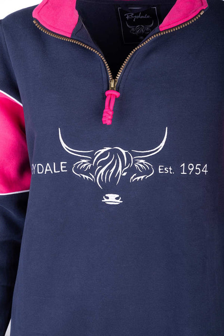 Rydale Ladies Highland Cow Sweatshirt - Byland