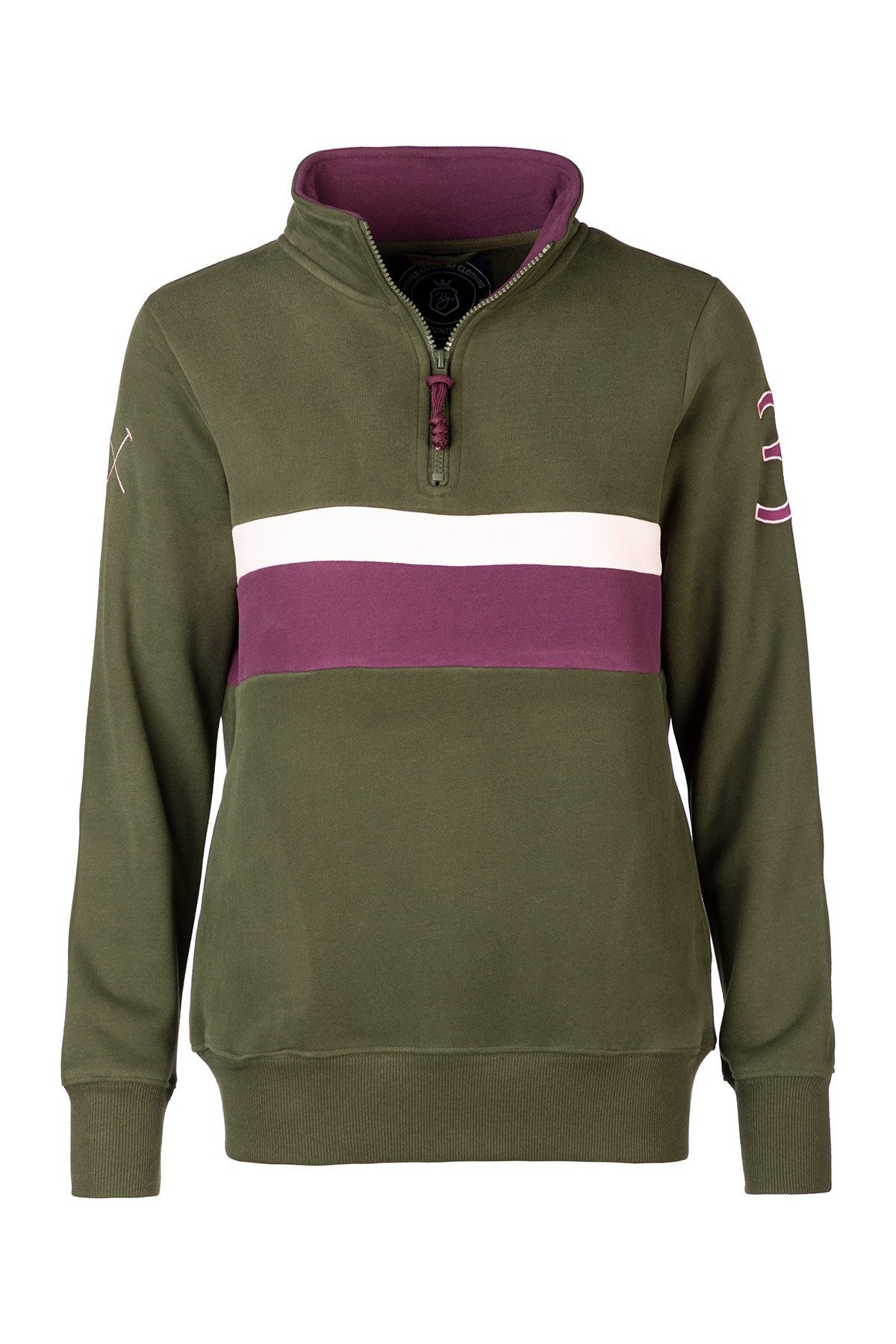 Rydale Ladies Stripe Sweatshirt - Bramham