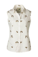 Rydale Ladies Sleeveless Shirt With Collar - Wistow II