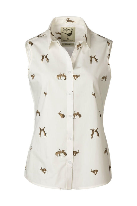 Rydale Ladies Sleeveless Shirt With Collar - Wistow II