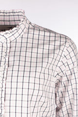 Rydale Ladies Oxford Cotton Ruffled Shirt - Ivy