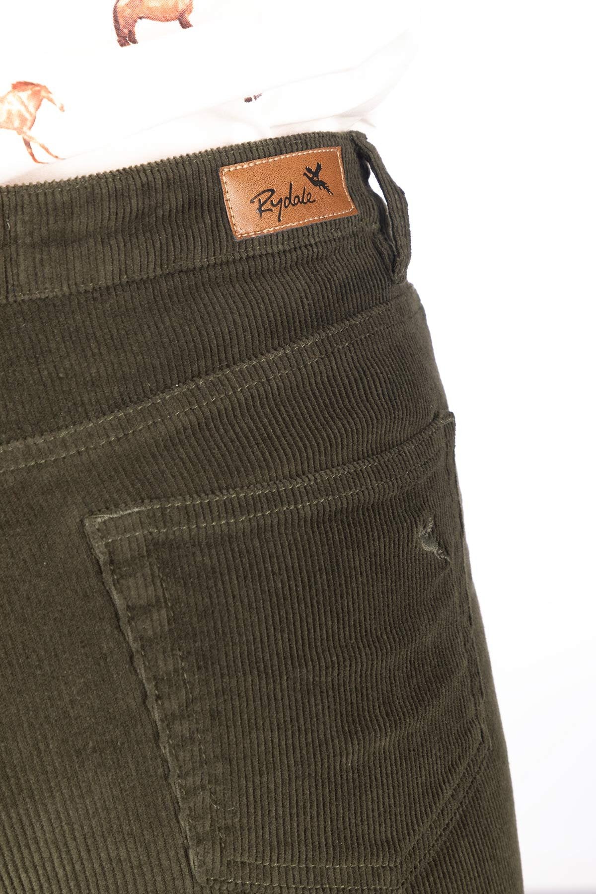Rydale Ladies Straight Leg Corduroy Trousers - Ella