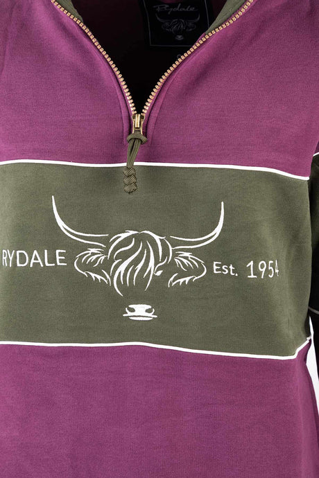 Rydale Ladies Highland Cow Sweatshirt - Byland
