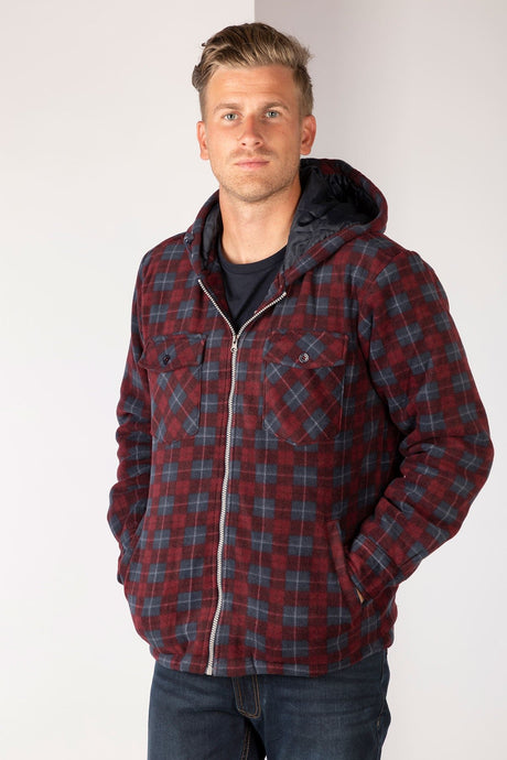 Rydale Men's Hooded Fleece Overshirt - Ulrome