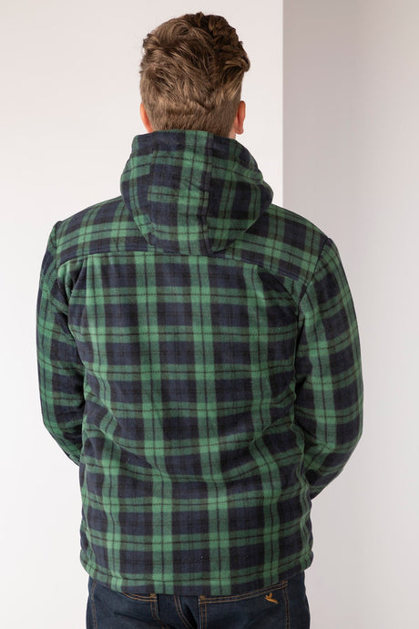 Rydale Men's Hooded Fleece Overshirt - Ulrome
