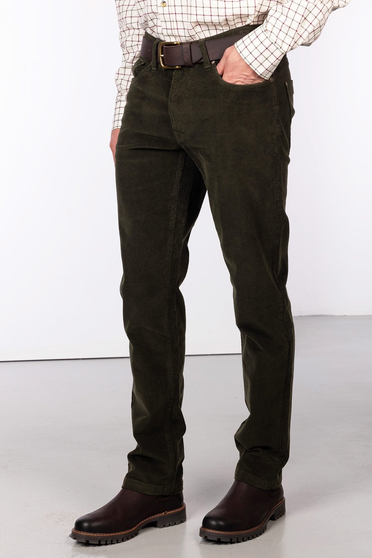 Rydale Men's Straight Leg Corduroy Trousers - Rupert