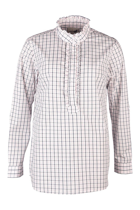 Rydale Ladies Overhead Ruffled Shirt - Ivy