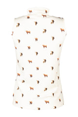 Rydale Ladies Sleeveless 1/4 Zip Top - Foxholes