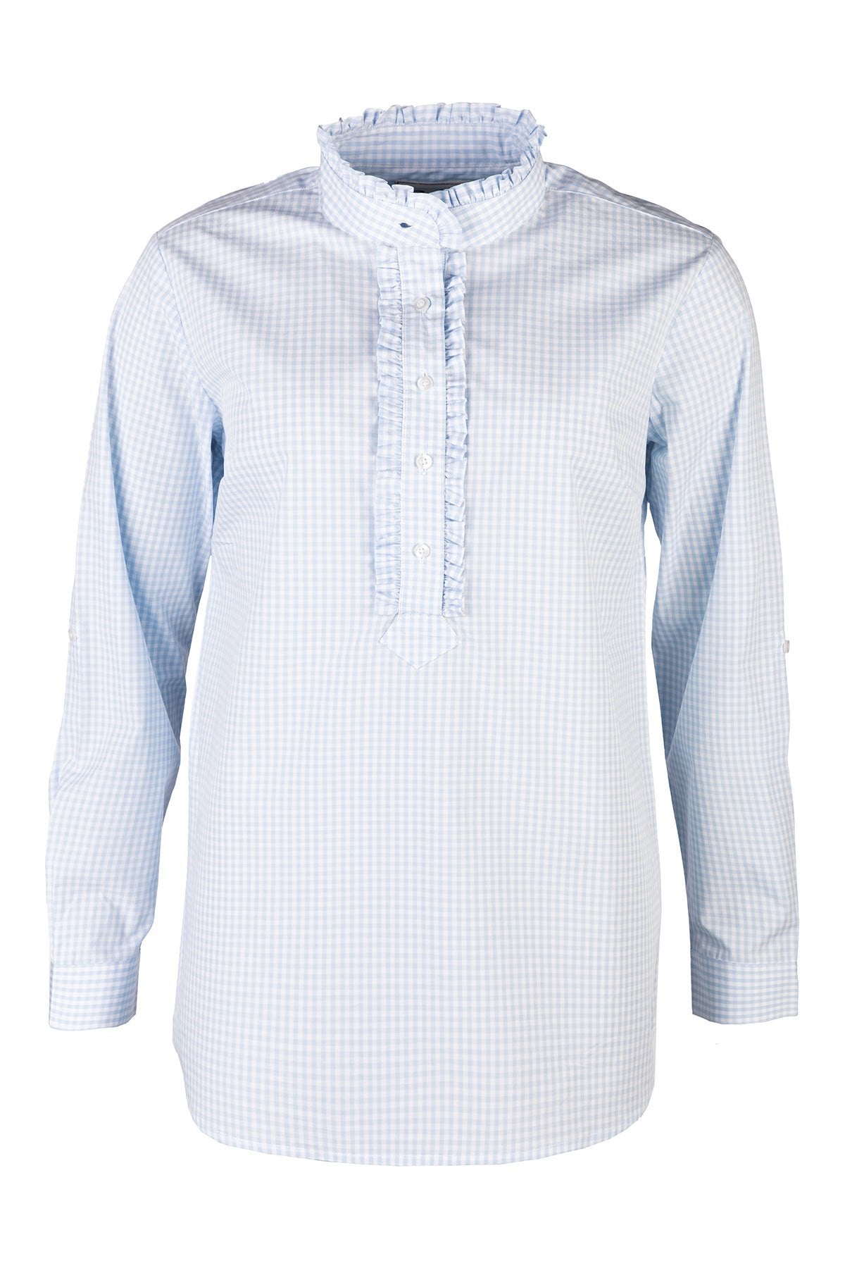 Rydale Ladies Overhead Ruffled Shirt - Ivy
