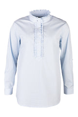 Rydale Ladies Overhead Ruffled Shirt - Ivy