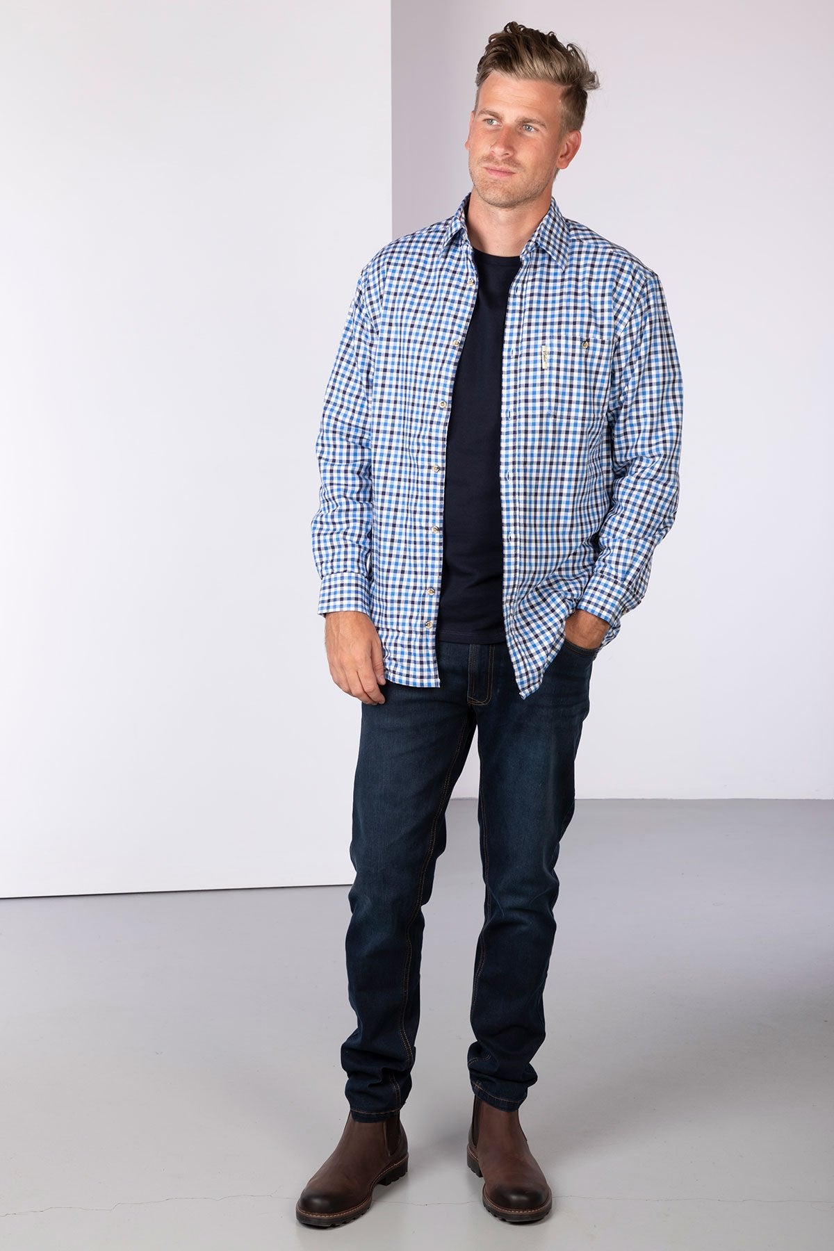 Rydale Men's Fleece Lined Shirt