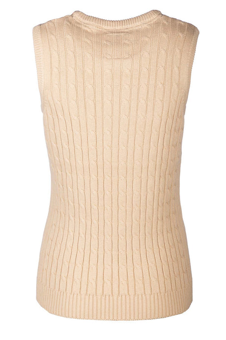 Rydale Ladies Crew Neck Cable Knit Vest - Emma
