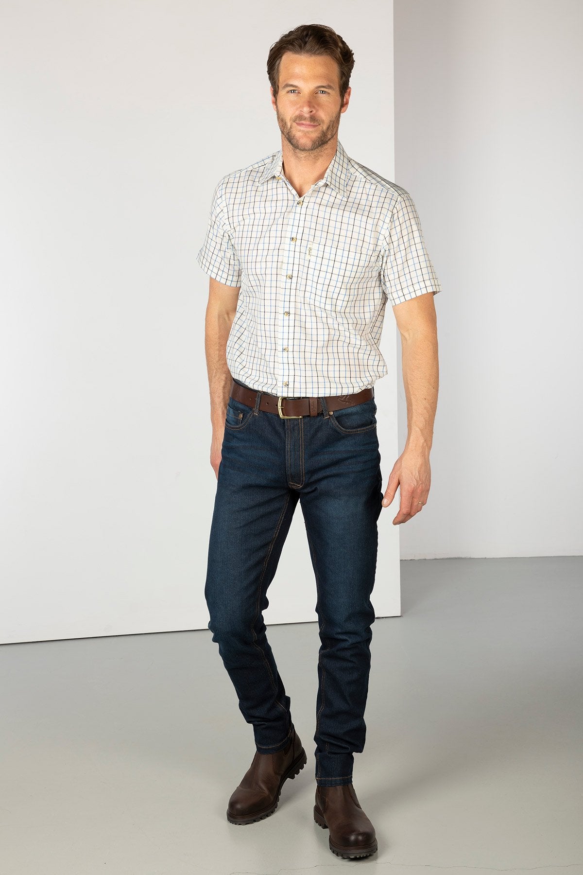 Rydale Men's Short Sleeved Check Shirts