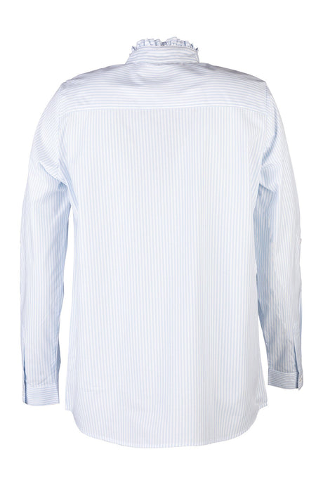 Rydale Ladies Overhead Ruffled Shirt - Ivy