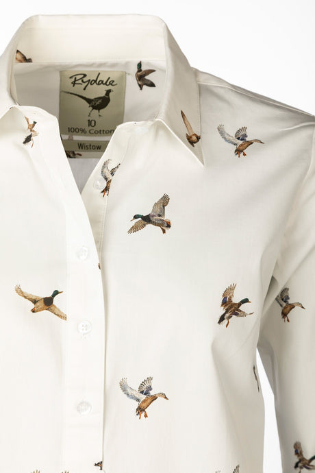 Rydale Ladies Printed Overhead Shirt - Wistow II