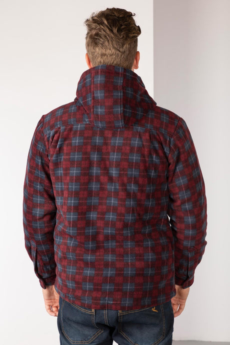 Rydale Men's Hooded Fleece Overshirt - Ulrome