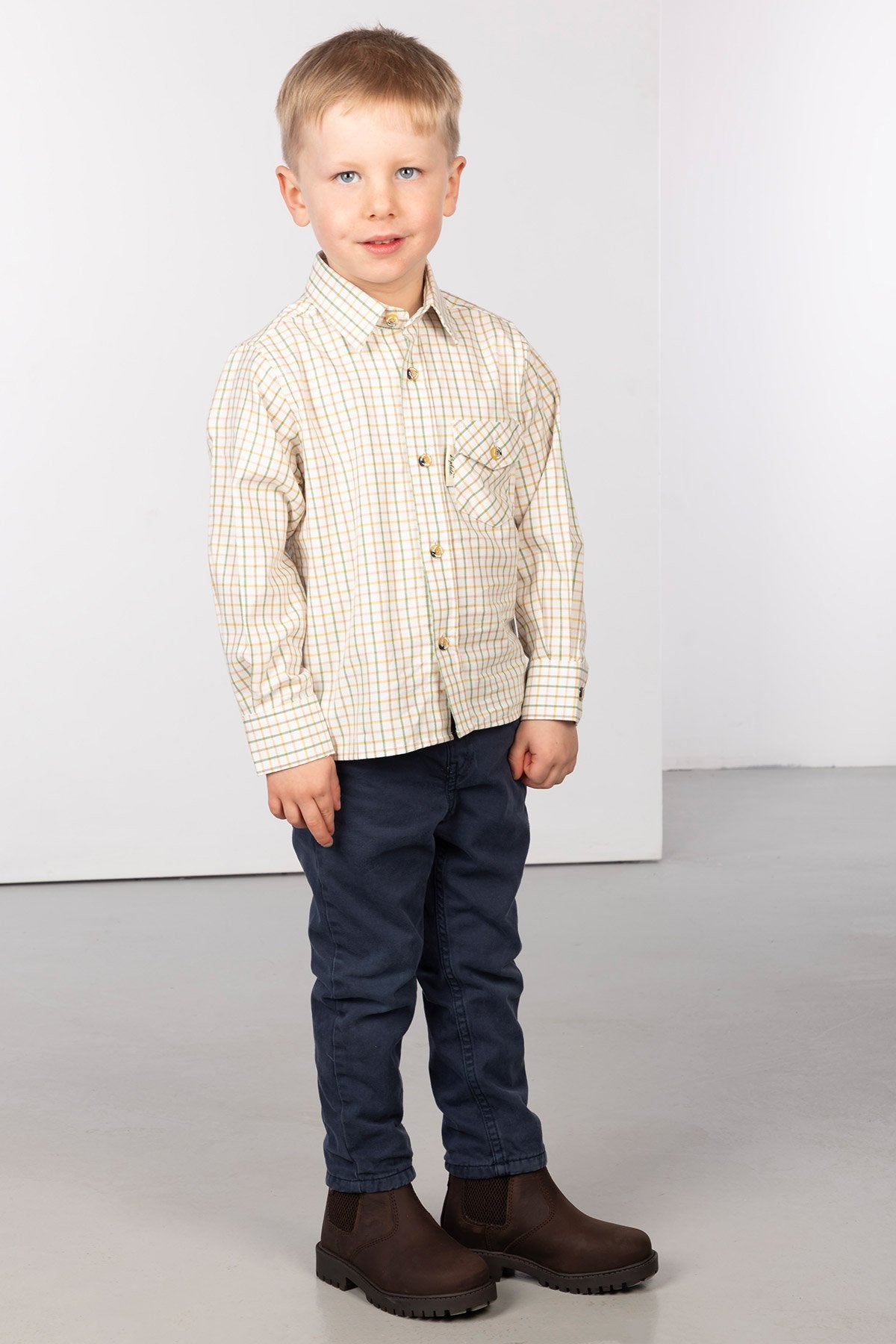 Rydale Boys Country Check Shirts