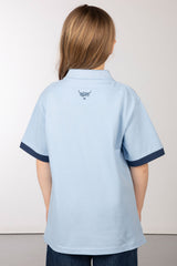 Rydale Girls Highland Cow Polo Shirt