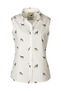 Rydale Ladies Sleeveless Shirt With Collar - Wistow II