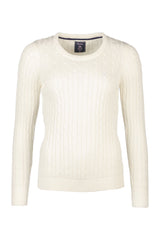 Rydale Ladies Crew Neck Cable Knit Jumper - Emma