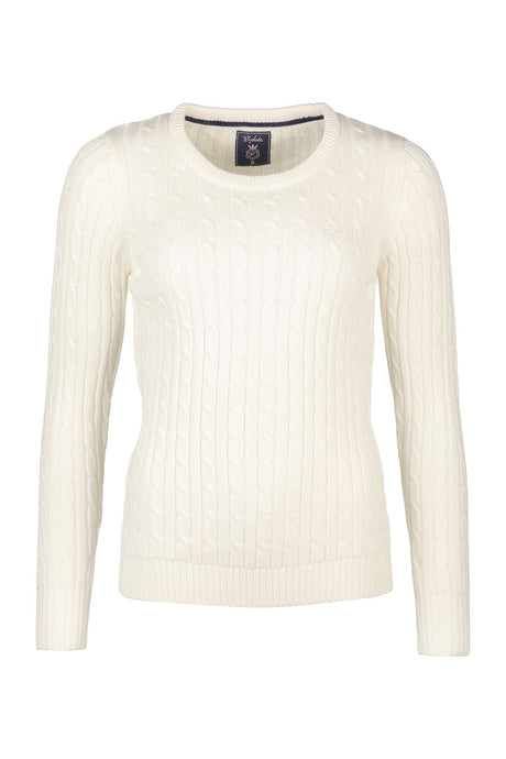 Rydale Ladies Crew Neck Cable Knit Jumper - Emma