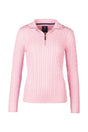 Rydale Ladies Quarter Zip Cable Knit Jumper - Emma