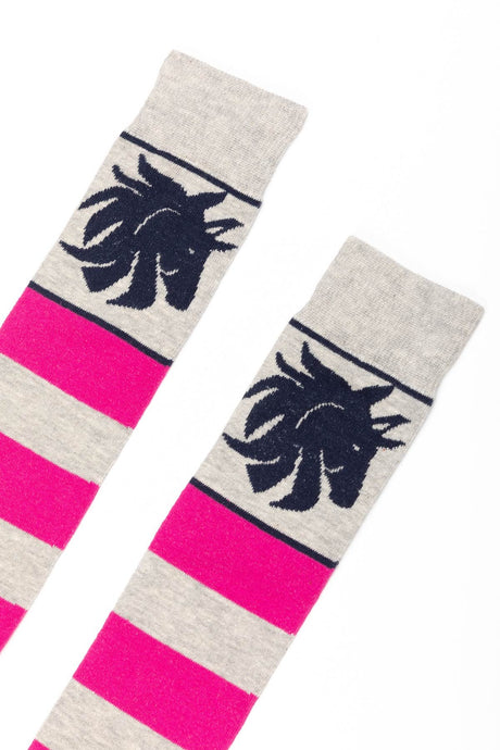 Rydale Ladies Broadstripe Knee Length Riding Socks