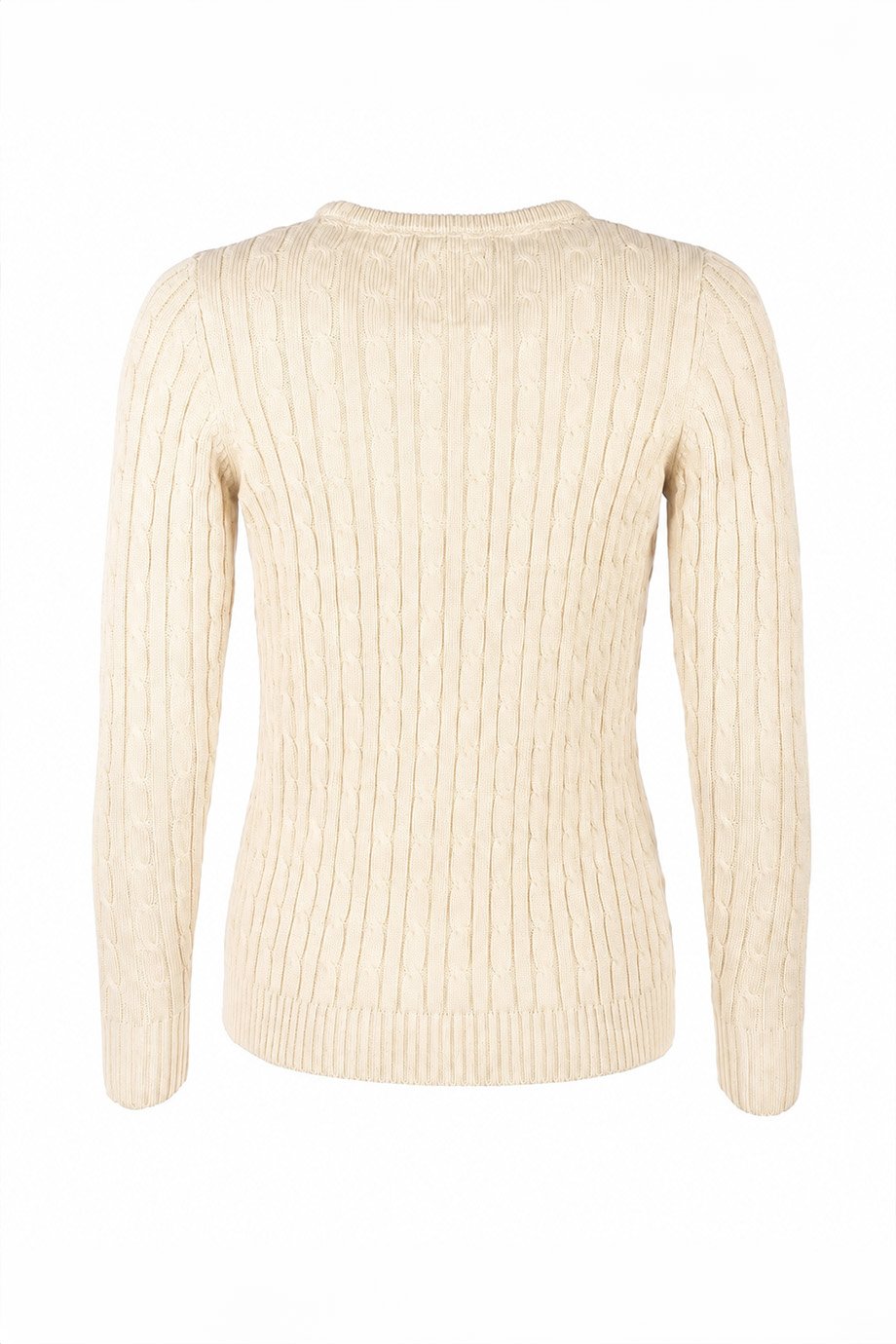 Rydale Ladies Crew Neck Cable Knit Jumper - Emma