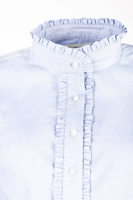 Rydale Ladies Overhead Ruffled Shirt - Ivy