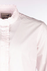 Rydale Ladies Oxford Cotton Ruffled Shirt - Ivy