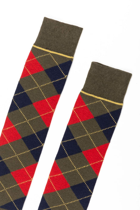 Rydale Ladies Argyle Knee High Riding Socks