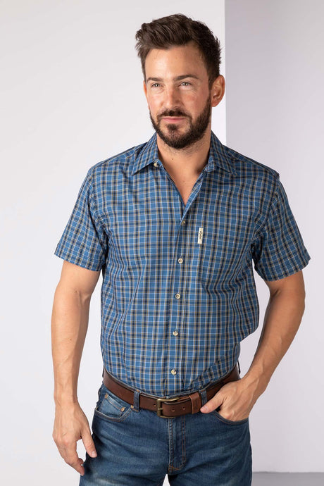 Rydale Men's Short Sleeved Check Shirt