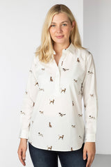 Rydale Ladies Printed Overhead Shirt - Wistow II