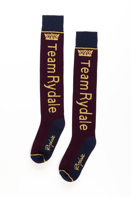Rydale Ladies Team Rydale Knee Length Riding Socks