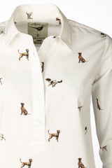Rydale Ladies Printed Overhead Shirt - Wistow II